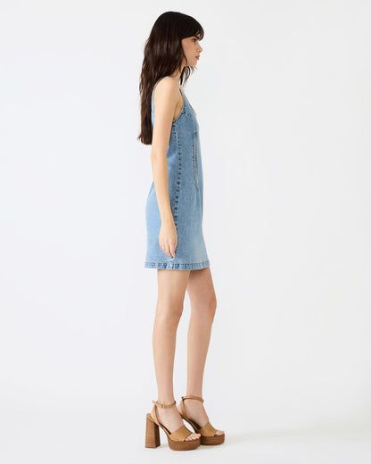 NOELLE Forever Blue Denim Mini Women's Dress | Steve Madden Top Pick