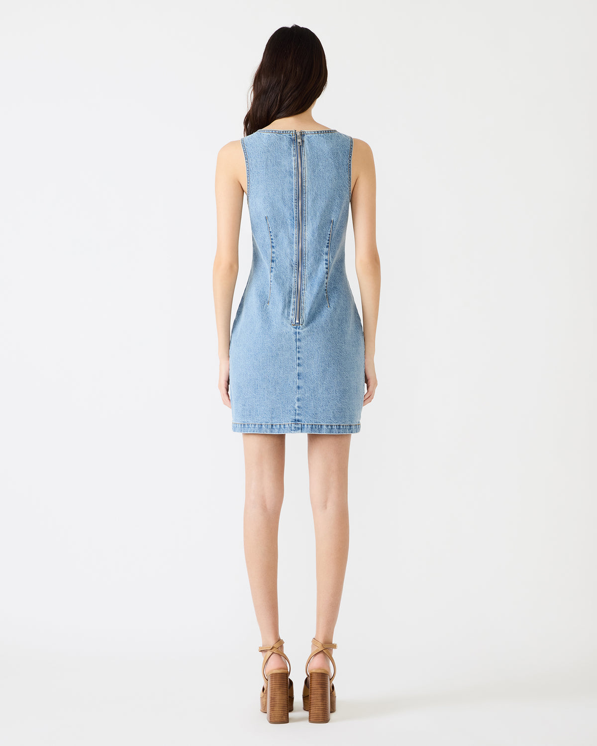 NOELLE Forever Blue Denim Mini Women's Dress | Steve Madden Top Pick