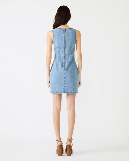 NOELLE Forever Blue Denim Mini Women's Dress | Steve Madden Top Pick