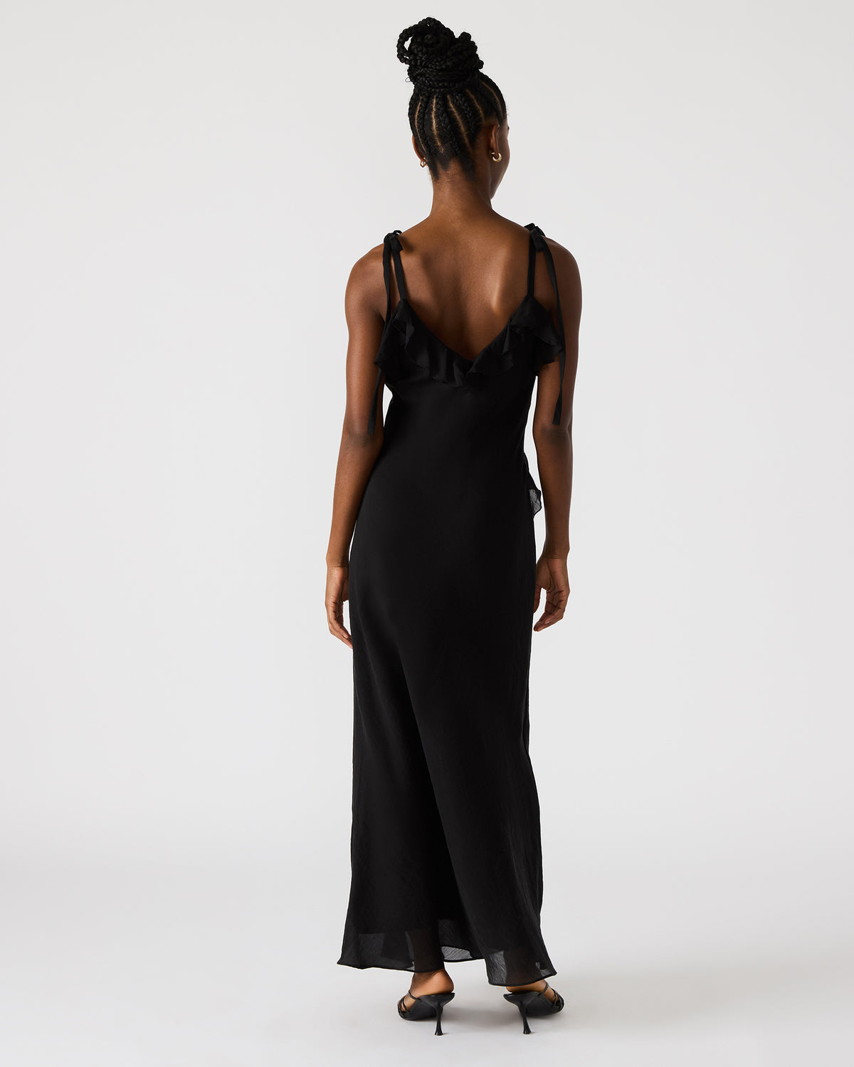 ADALINA Black Women's Maxi Dress | Steve Madden Great Value