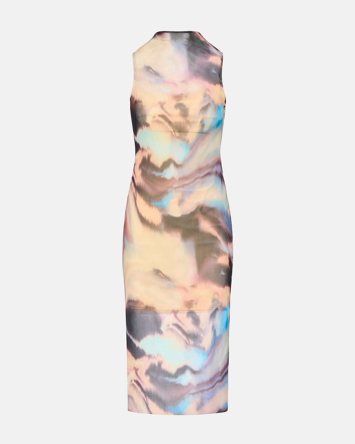 SIDRA Multi Women's Sleeveless Tie-Dye Midi Dress | Steve Madden Exclusive