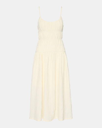 TOBY Ivory Maxi Flowy Bow Women's Dress | Steve Madden Popular