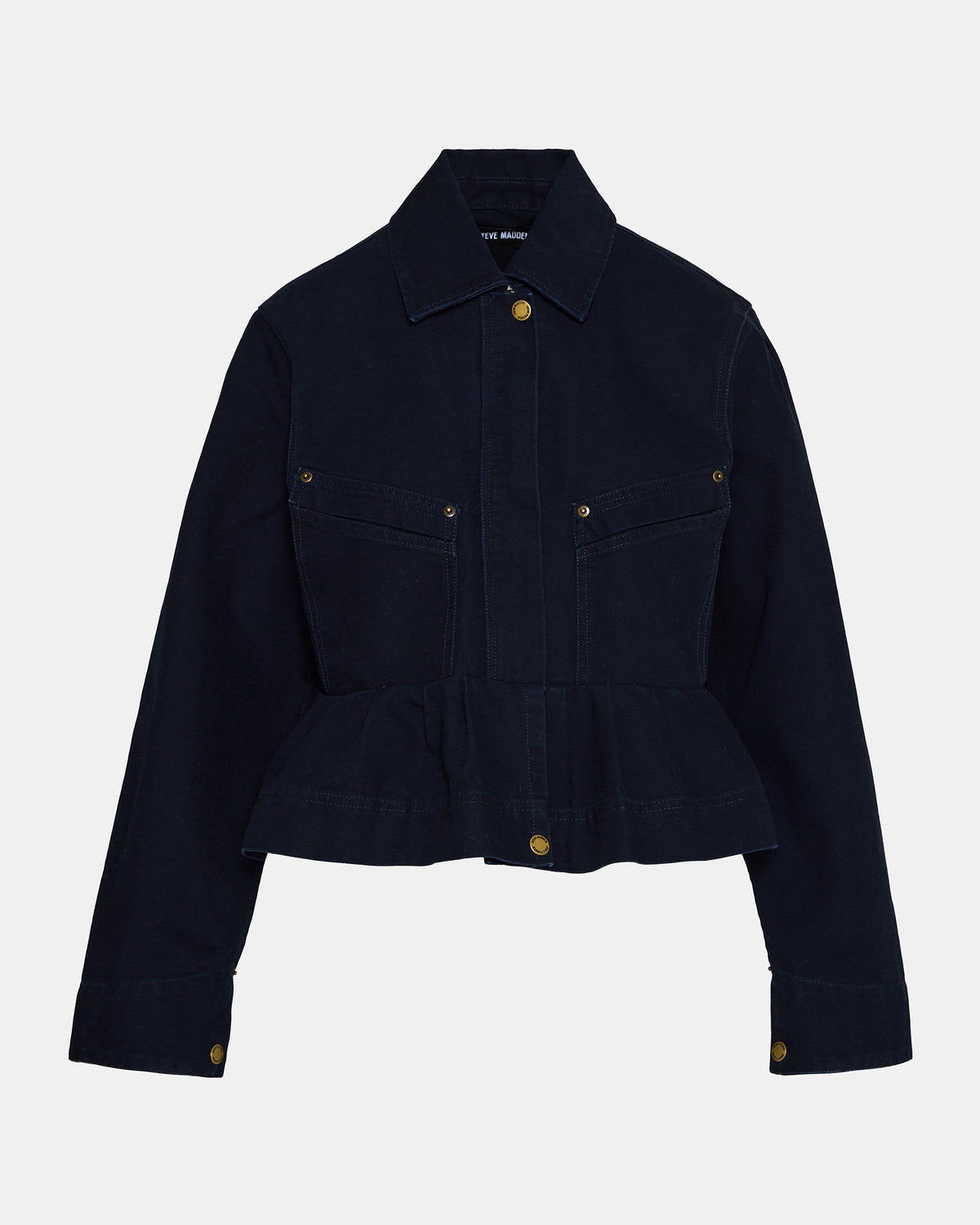SLOAN Midnight Sky Long-Sleeved Zip-Up Women's Jacket | Steve Madden Special Offer