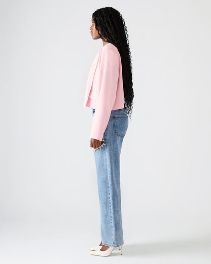SERENEA Powder Puff Women's Long-Sleeved Open-Front Blazer | Steve Madden Latest