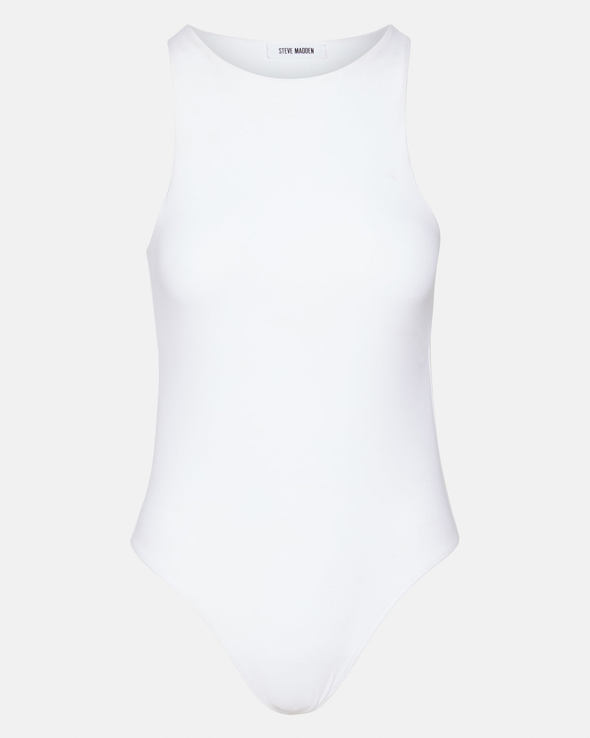 NICO White Women's Contour Stretch Bodysuit | Steve Madden Best Price