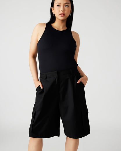NICO Black Women's Contour Stretch Bodysuit | Steve Madden Recommended