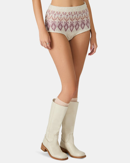 SUZETTE Multi Fair Isle Micro Women's Hot Shorts | Steve Madden Trending