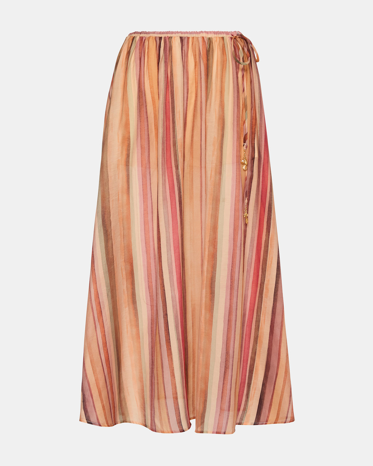 SHILLOH Stripe Detail Flowy Women's Maxi Skirt | Steve Madden Hot Sale