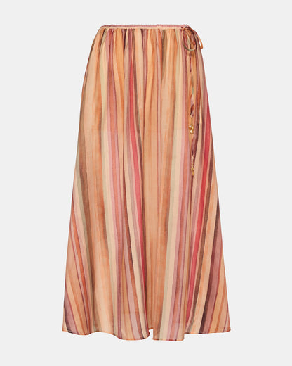 SHILLOH Stripe Detail Flowy Women's Maxi Skirt | Steve Madden Hot Sale