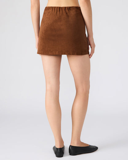 CINDI Skort Chicory Coffee Women's Mini Skort | Steve Madden Great Value