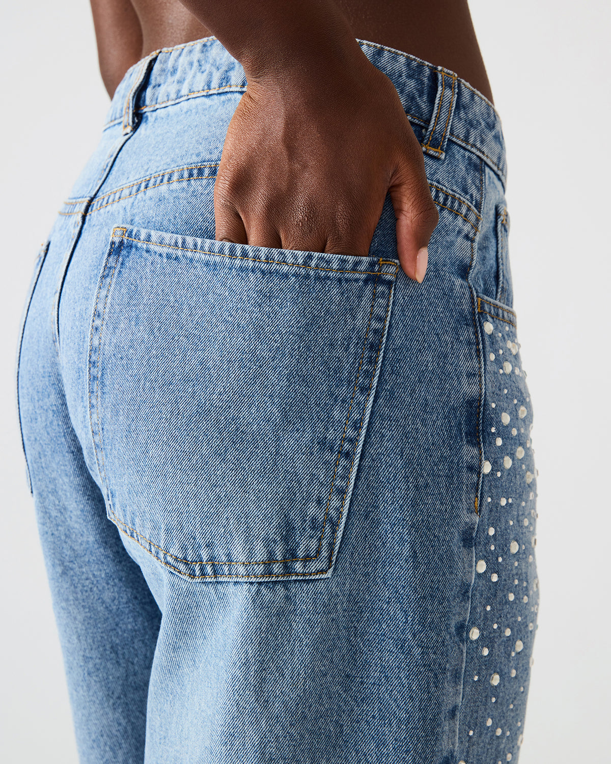 TAYLOR Jean Forever Blue Women's Cutout Jeans | Steve Madden Latest