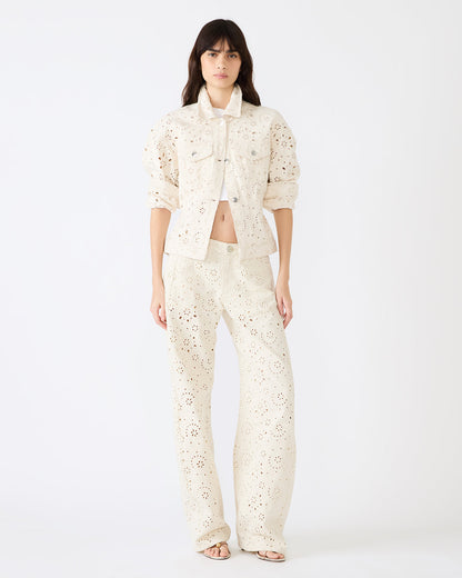RORI Sea Mist Straight-Leg Denim Women's Bottoms | Steve Madden Featured