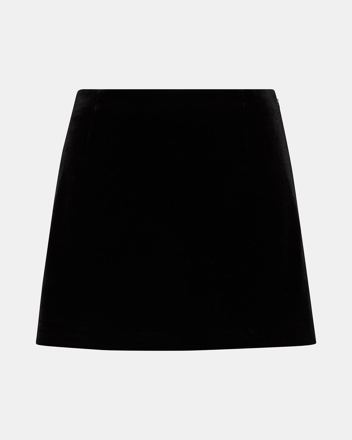 CINDI Velvet Black Women's Mini Skort | Steve Madden Smart Buy