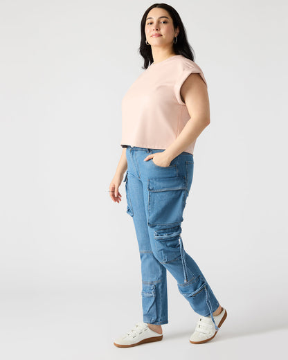 SKINNY DUO Denim Women's Skinny Cargo Pants | Steve Madden Hot Sale