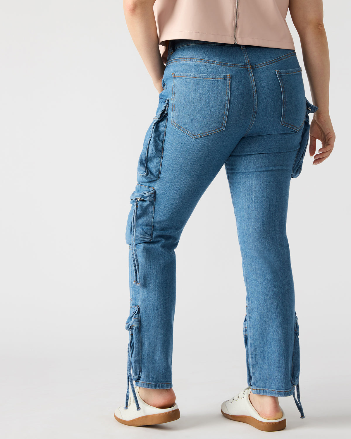 SKINNY DUO Denim Women's Skinny Cargo Pants | Steve Madden Hot Sale