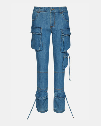 SKINNY DUO Denim Women's Skinny Cargo Pants | Steve Madden Hot Sale