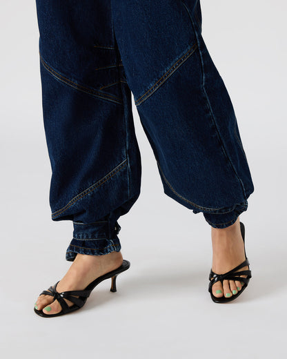 TRE Dark Denim Barrel Women's Jean | Steve Madden Discount