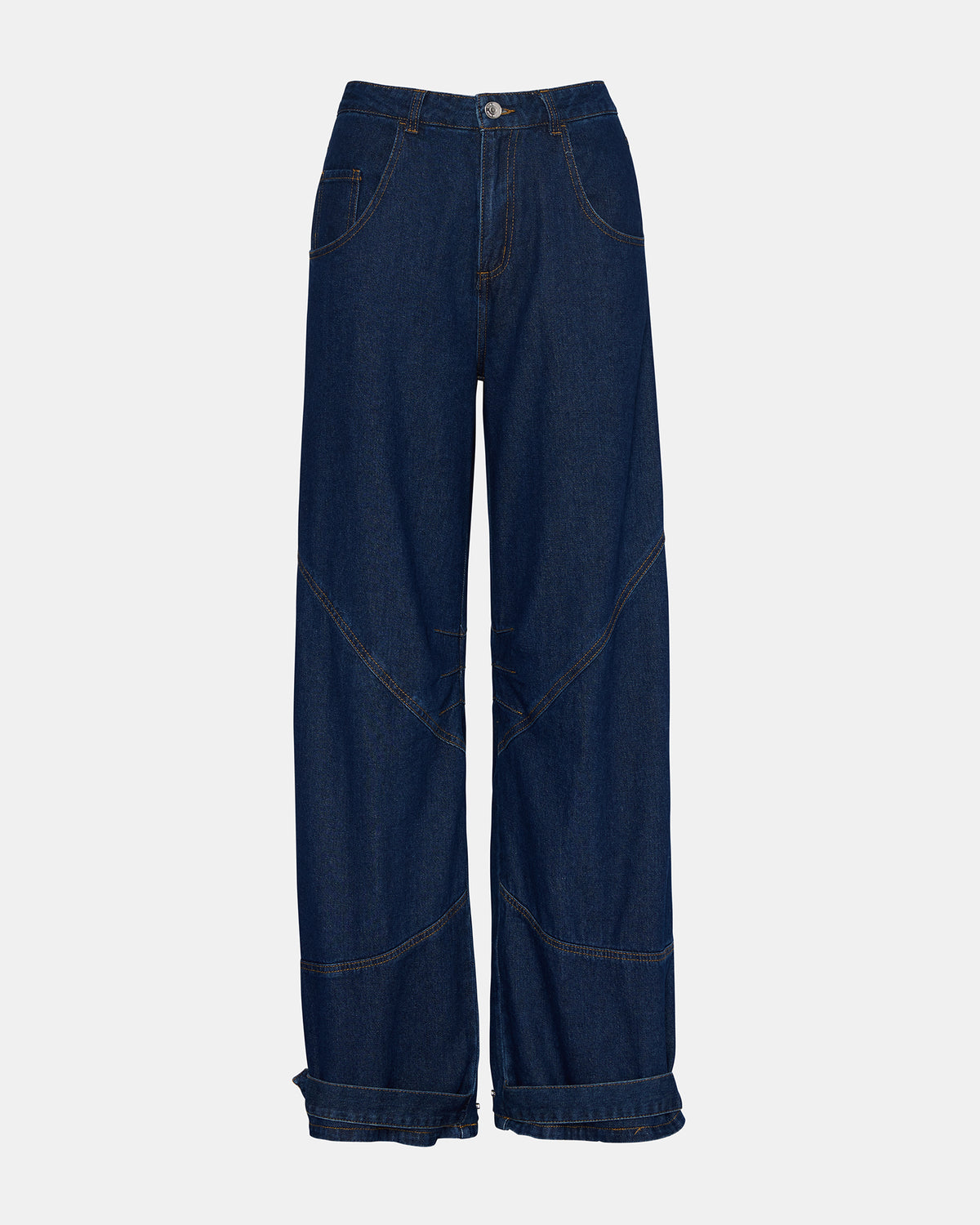 TRE Dark Denim Barrel Women's Jean | Steve Madden Discount