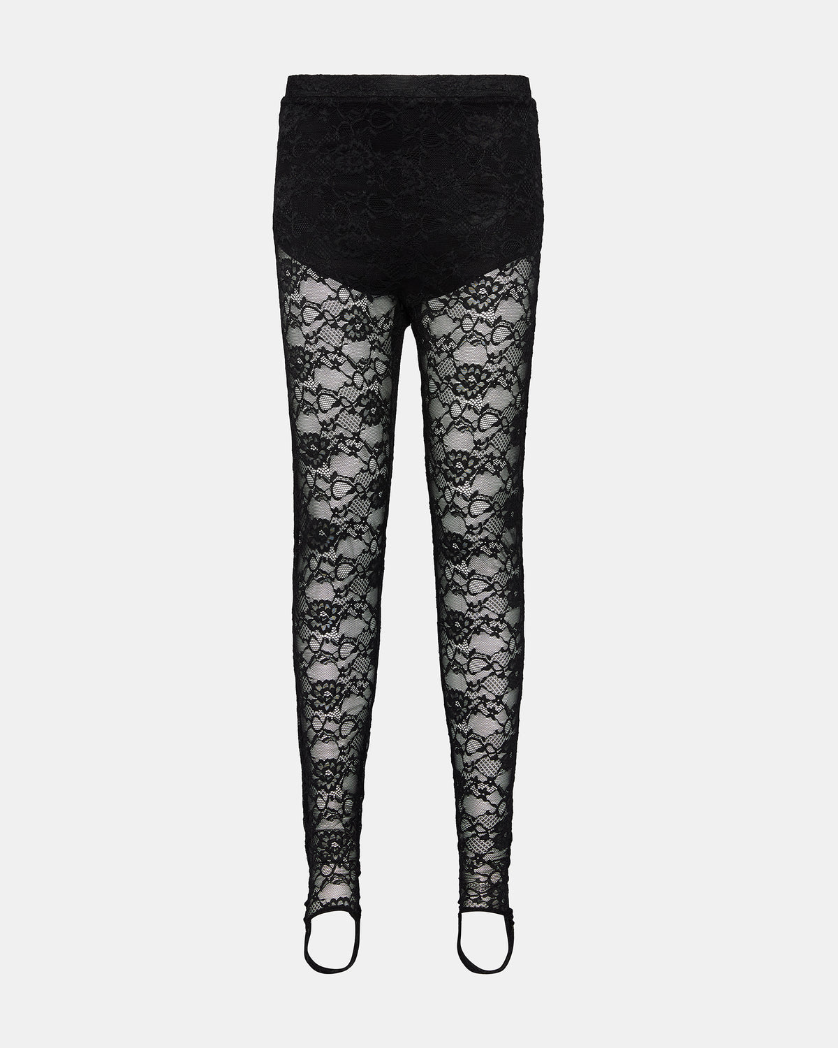 SANDRINE Black Lace Mesh Women's Pant | Steve Madden Hot Sale