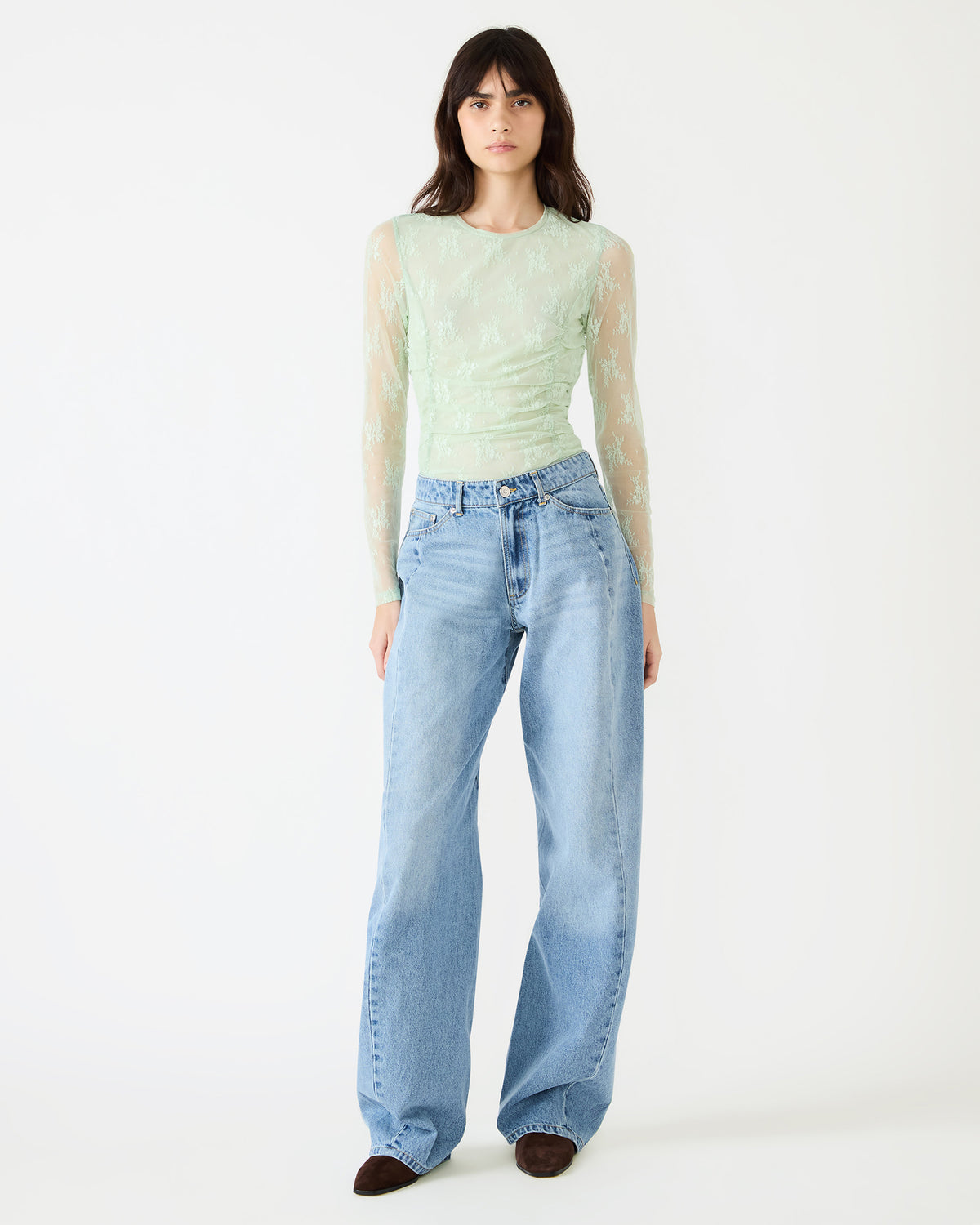 RORI Forever Blue Straight-Leg Denim Women's Bottoms | Steve Madden Trusted