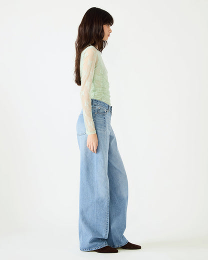 RORI Forever Blue Straight-Leg Denim Women's Bottoms | Steve Madden Trusted