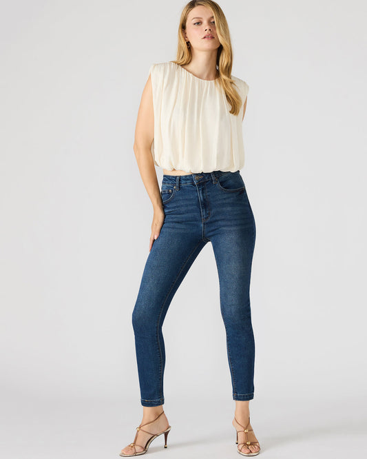LONA Midnight Blue Denm Skinny Women's Jeans | Steve Madden Everyday