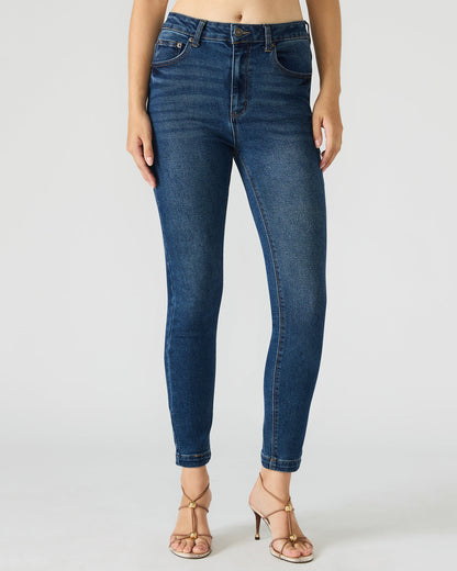 LONA Midnight Blue Denm Skinny Women's Jeans | Steve Madden Everyday