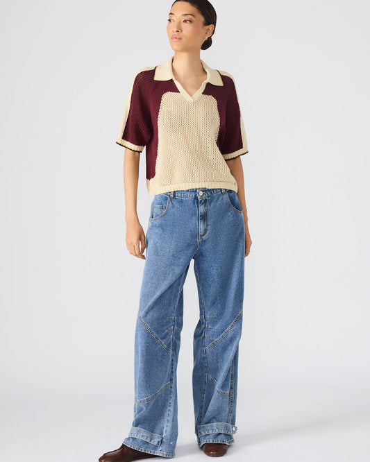 TRE Forever Blue Low-Rise Denim Women's Jeans | Steve Madden Essential