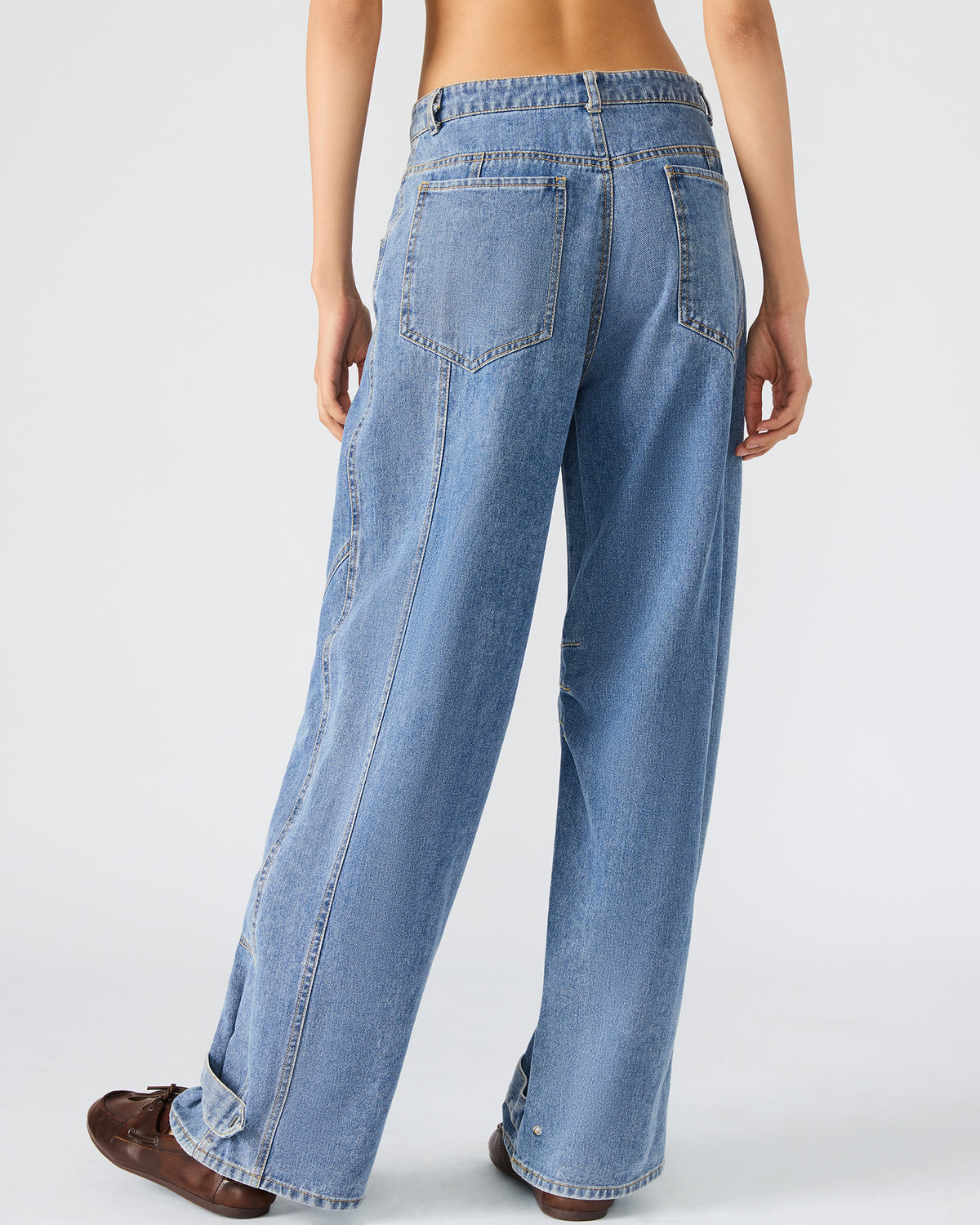 TRE Forever Blue Low-Rise Denim Women's Jeans | Steve Madden Essential
