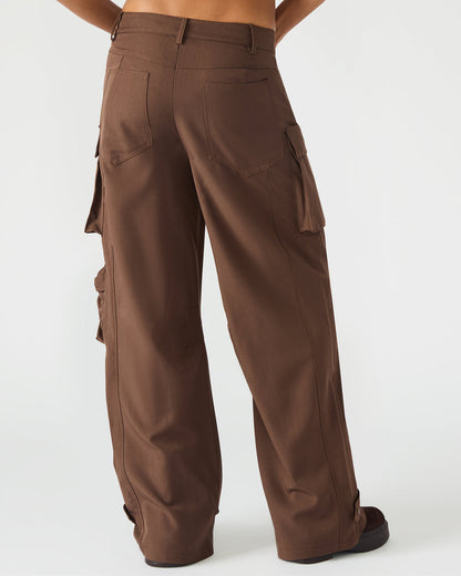 DUO Chocolate Women's Utility Cargo Pants | Steve Madden Recommended