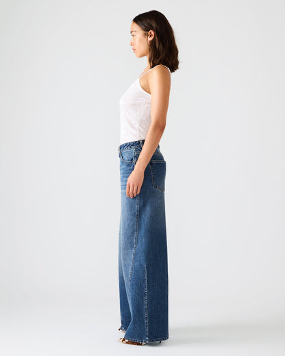RORI Dark Navy Straight-Leg Denim Women's Bottoms | Steve Madden Popular