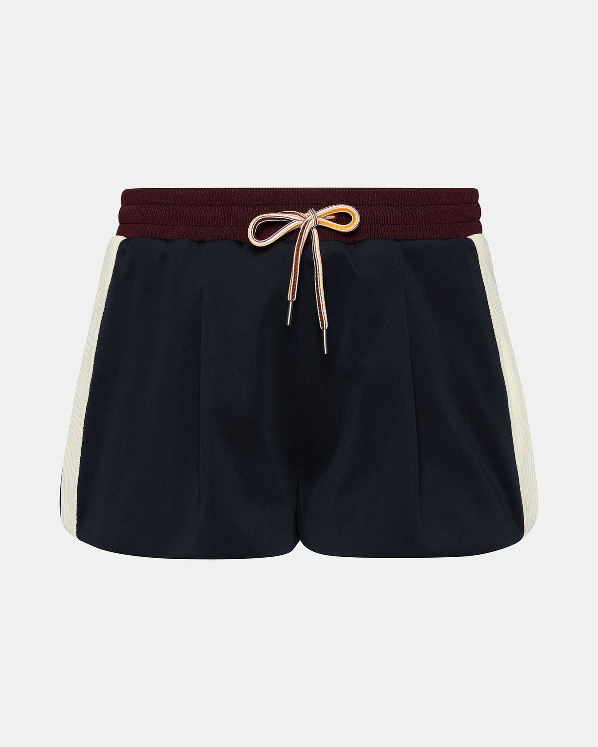 DAISY Midnight Athletic Tie-Front Matching Set Women's Shorts | Steve Madden Latest