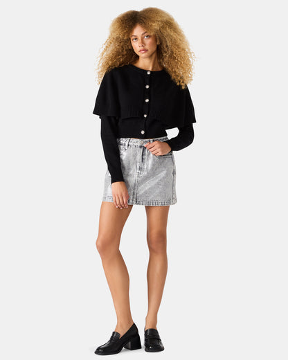 BECK Silver Women's Skirt | Steve Madden Trending