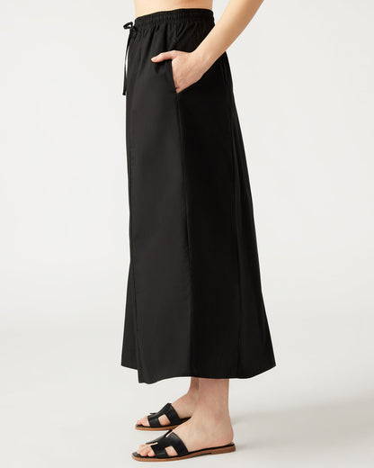 SUNNY Skirt Black | Women's A-Line Maxi Skirt | Steve Madden Top Pick