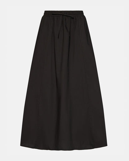 SUNNY Skirt Black | Women's A-Line Maxi Skirt | Steve Madden Top Pick