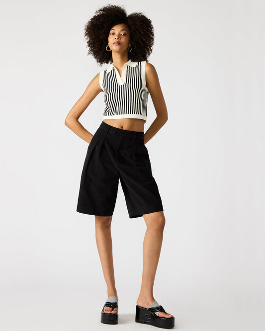 IVANA Black Women's Shorts | Steve Madden New