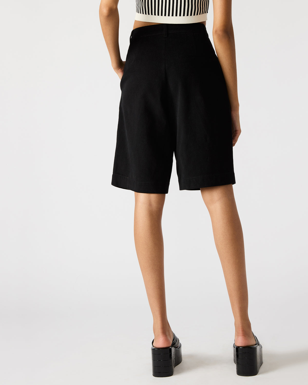 IVANA Black Women's Shorts | Steve Madden New
