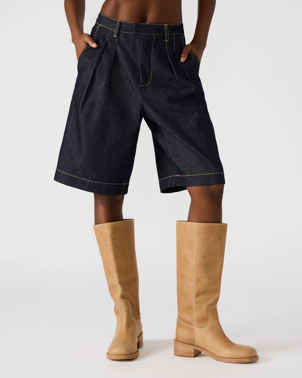 IVANA Denim Women's Shorts | Steve Madden Featured