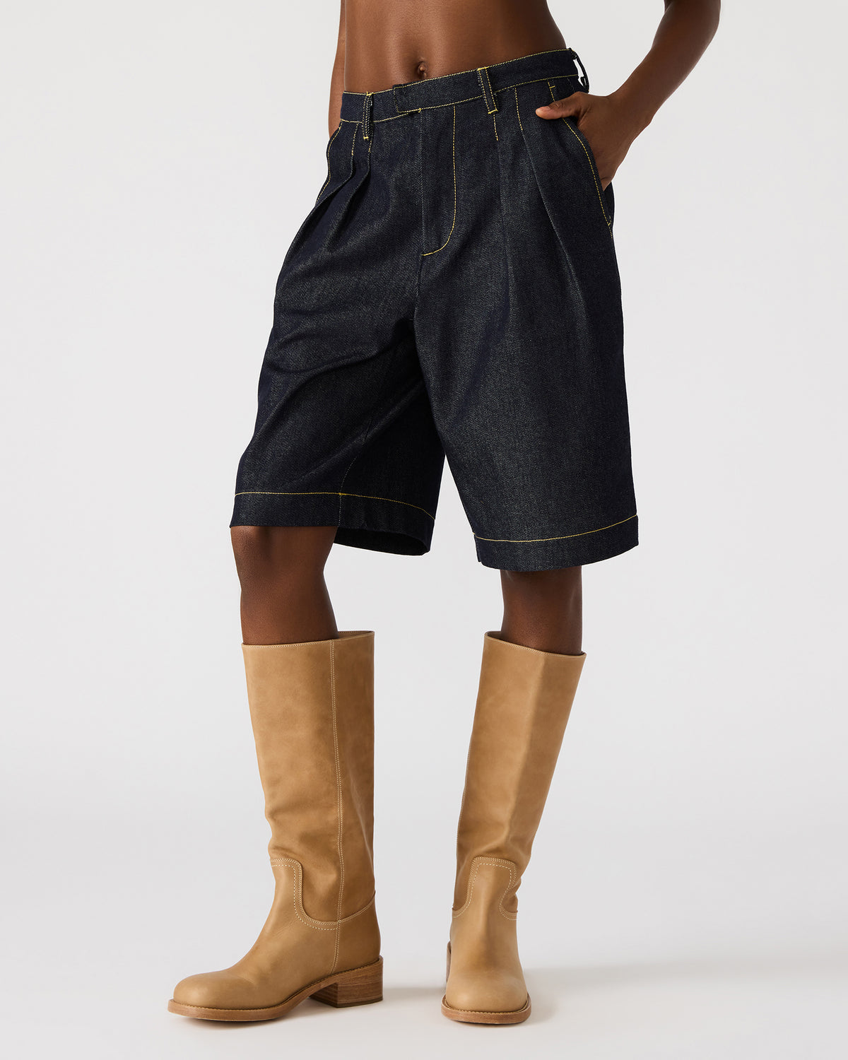 IVANA Denim Women's Shorts | Steve Madden Featured