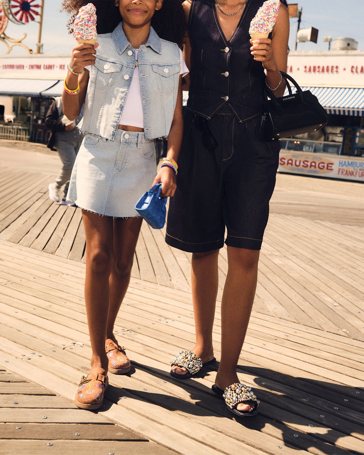 IVANA Denim Women's Shorts | Steve Madden Featured