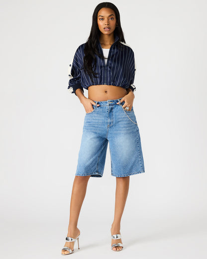 MAGDALEN Women's Denim Shorts | Steve Madden Special Offer