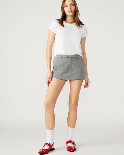 RODIN Grey Women's Mini Skort | Steve Madden Smart Buy