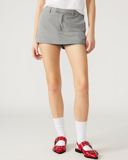 RODIN Grey Women's Mini Skort | Steve Madden Smart Buy