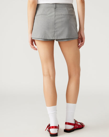 RODIN Grey Women's Mini Skort | Steve Madden Smart Buy