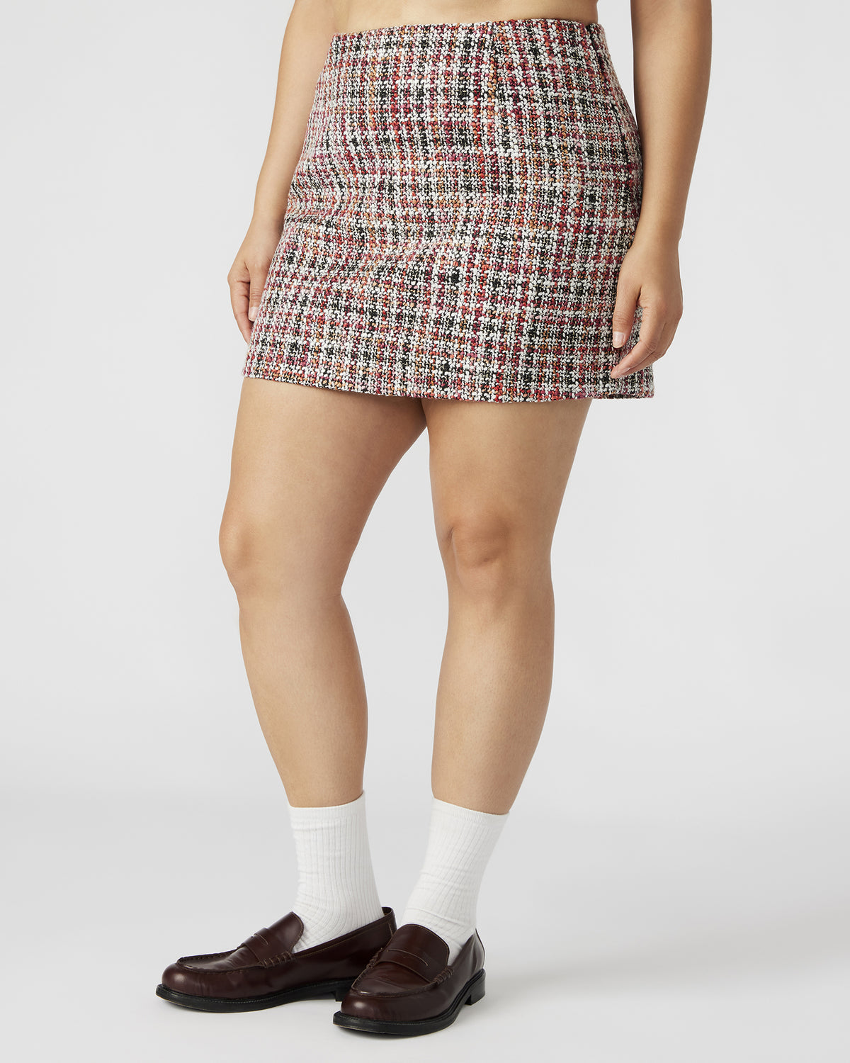 MATTEA Skirt Red Multi | Women's Speckled Mini Skirt | Steve Madden Hot Sale