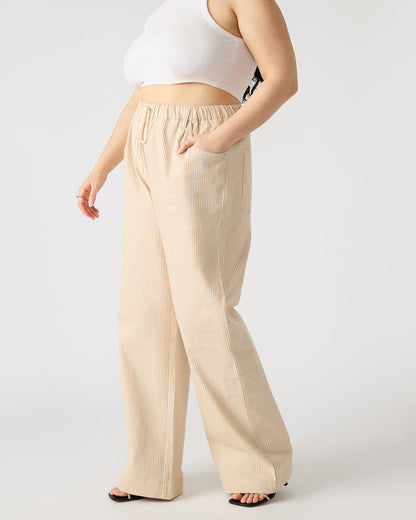 MINORCA Khaki Women's Wide-Leg Tie-Front Pant | Steve Madden Classic