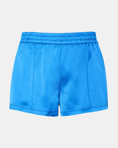 BECKHAM Blue Women's Athletic Track Shorts | Steve Madden Essential