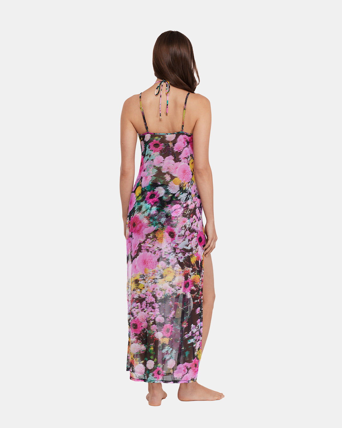 DAZEY FIELDS MULTI BIKINI COVER-UP Flowy Mesh Women's Swim Cover-Up | Steve Madden Latest
