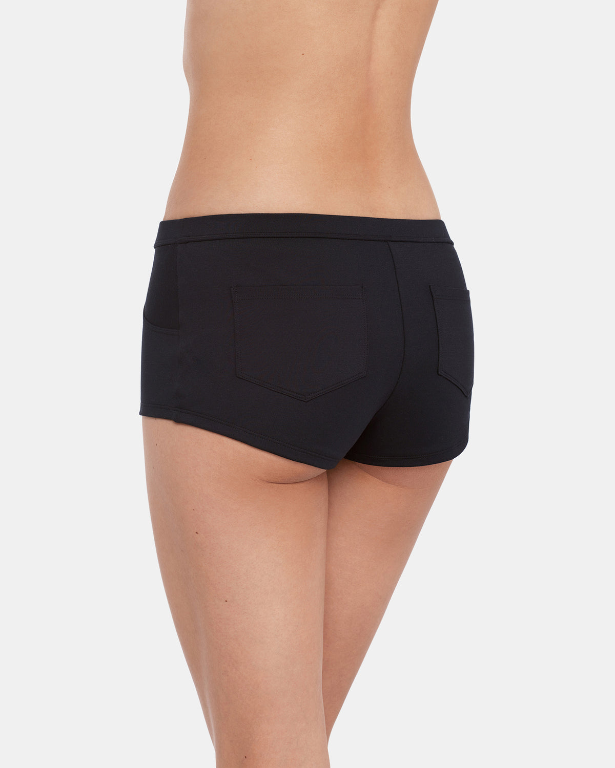 WHAT A STUD BIKINI BOTTOM Black Shorts Women's Bikini Bottom | Steve Madden Featured