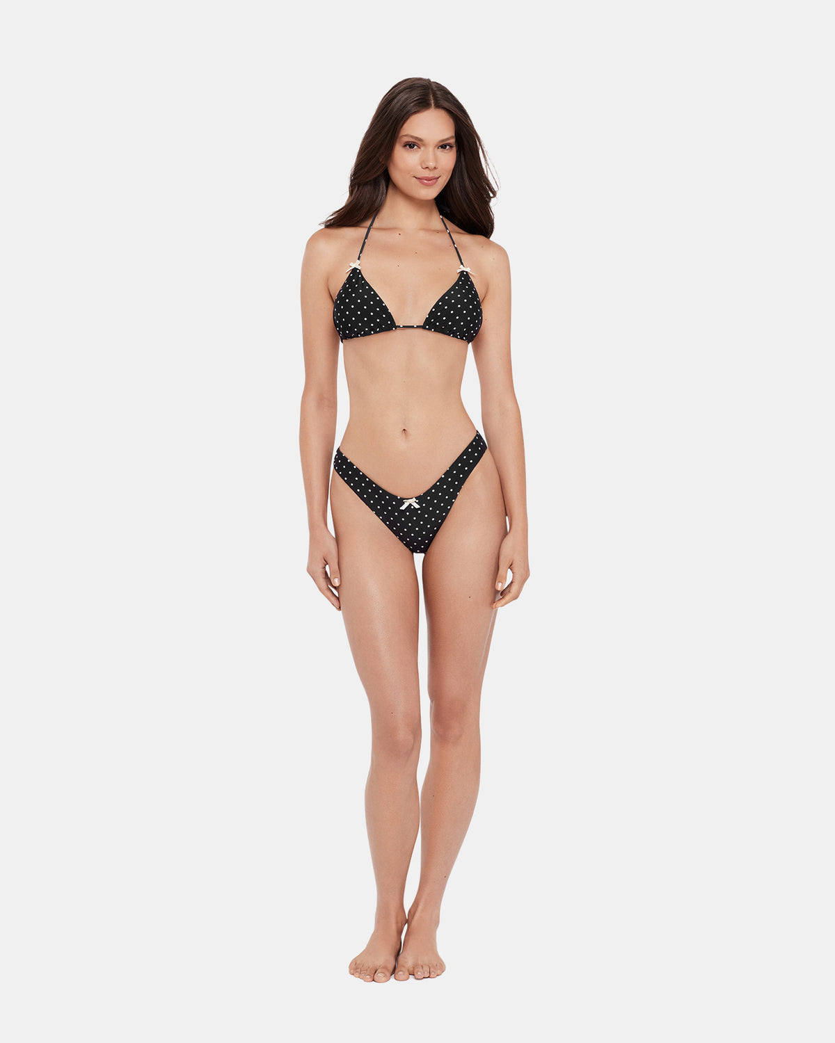 DARLING DOT BIKINI BOTTOM BLACK MULTI Women's Bikini Bottom | Steve Madden Deals